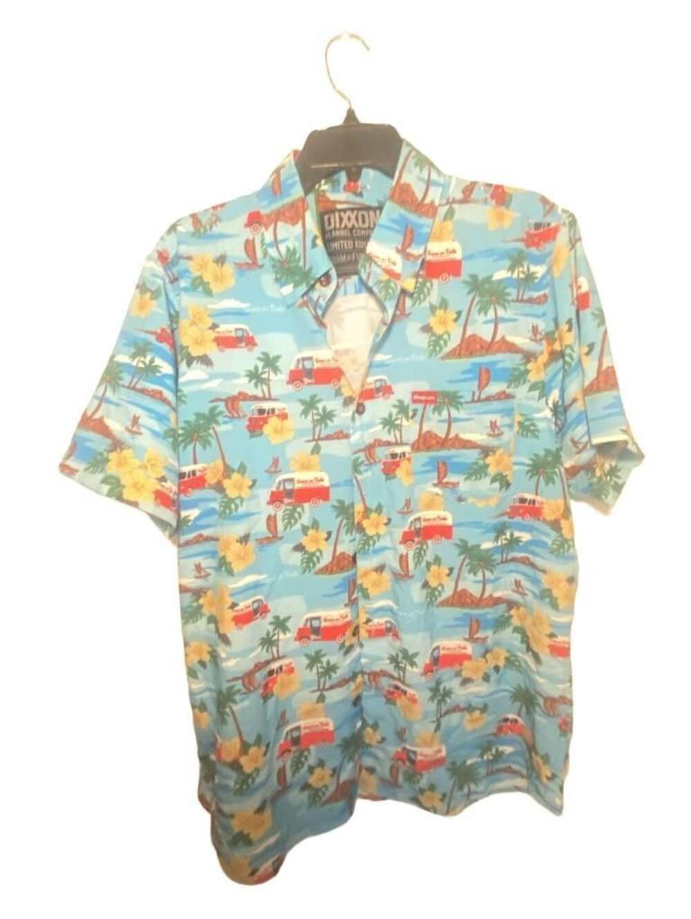 Dixxon Flannel Company Limited Edition Snap-on Tools Hawaiian  Button-Down Shirt